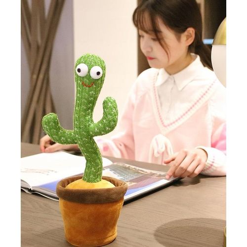 Śpiewający Tańczący Kaktus Mówi Powtarza LED USB na Arena.pl