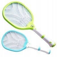 2x Elektryczna PALETKA Łapka na Muchy Komary Owady