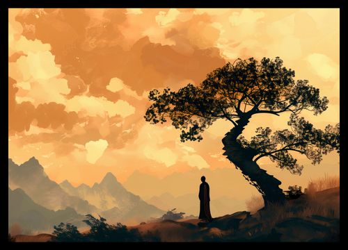 Plakat 42x29,7cm Zen na Arena.pl