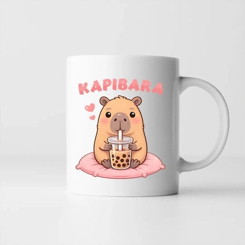 Kapibara - bubble tea - kubek na prezent na Arena.pl