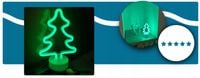 Ozdoba świąteczna CHOINKA Neon LED lampka nocna do restauracji na prezent