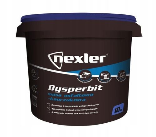 DYSPERBIT 10 kg Masa asfaltowo kauczukowa NEXLER na Arena.pl