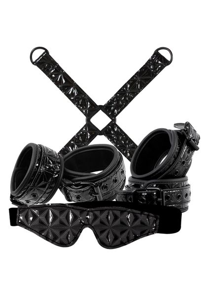 Zestaw-Sinful Bondage Kit Black zdjęcie 1