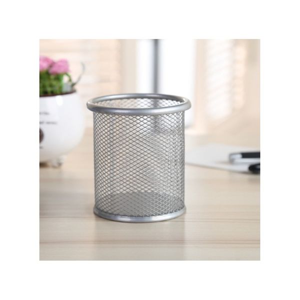 Organizer Na Biurko, Przybornik, Niezbędnik Biurowy Srebrny Ob01S zdjęcie 2