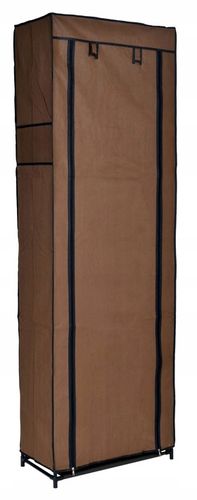 SZAFKA TEKSTYLNA Z PÓŁKAMI NA BUTY SKŁADANA STOJAK REGAŁ ORGANIZER na Arena.pl