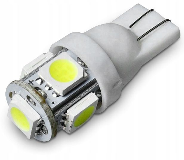 ŻARÓWKA W5W 5 LED zdjęcie 1