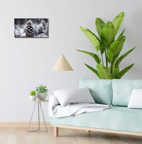 Obraz 40x20cm Zimowy Spokój zdjęcie 2