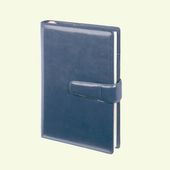 notes notatnik granatowy a4 w linię z wymiennym wkładem 200 stron drops