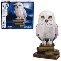 HARRY POTTER PUZZLE 3D FIGURKA MODEL HEDWIGA SOWA DO ZŁOŻENIA 4D BUILD