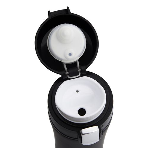 Kubek izotermiczny Secure 400 ml, czarny na Arena.pl