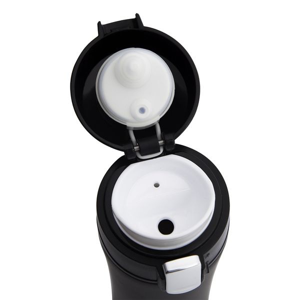 Kubek izotermiczny Secure 400 ml, czarny zdjęcie 4