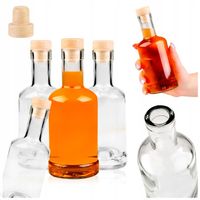 10 szt BUTELKA NA PREZENT NALEWKI LIKIER SOKI WINO DO WHISKY TADEK 250 ML