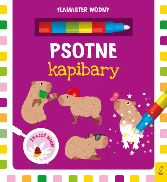 Flamaster wodny. Psotne kapibary zdjęcie 1
