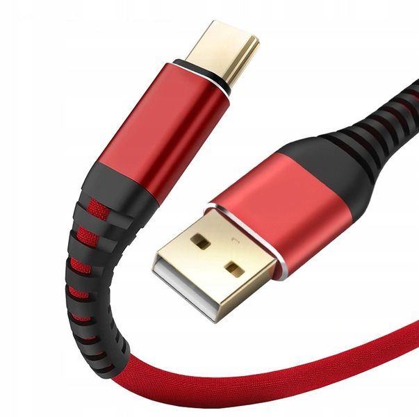 WZMACNIANY KABEL TYP-C QUICK CHARGE DŁUGI 5m 500cm zdjęcie 1
