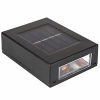 LAMPA LED SOLARNA Z CZUJNIKIEM ZMIERZCHU OGRODOWA ZEWNĘTRZNA