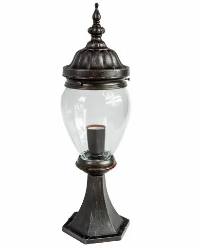 Lampa stojąca słupek duża zewnętrzna napięciowa zdjęcie 1