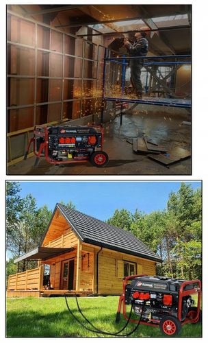 PROFESJONALNY AGREGAT PRĄDOTWÓRCZY 5,2kW EL-START AVR+ MIEDŹ STOJAN na Arena.pl