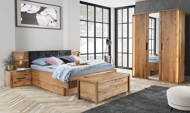 Szafka nocna Orio dębowa zdjęcie 2