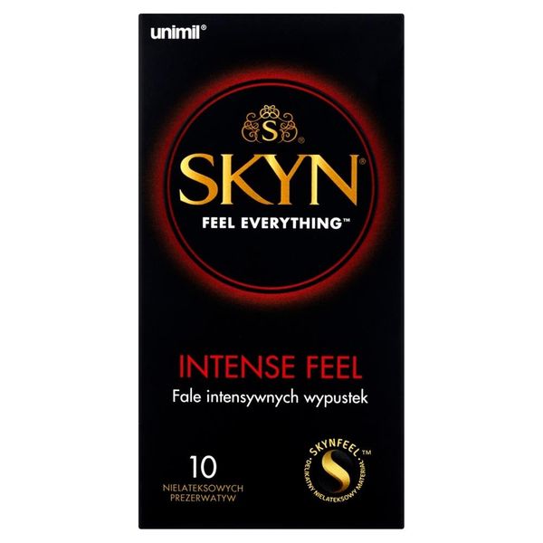 Unimil Skyn Box 10 Intense Feel zdjęcie 2
