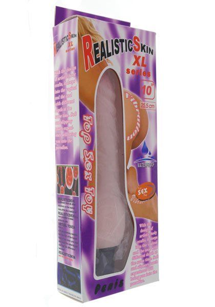Wibrator Z Cyberskóry Realistic Skin Xl Series 10" 10504 zdjęcie 7