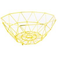 Misa na owoce H23631 ozdobny złoty koszyk