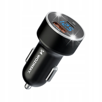 Ładowarka samochodowa Wozinsky WDCCAC USB-C USB-A 36W - czarna