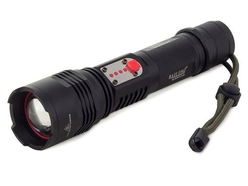 MOCNA LATARKA WOJSKOWA CREE LED USB XML-L T6 POWER BANK na Arena.pl