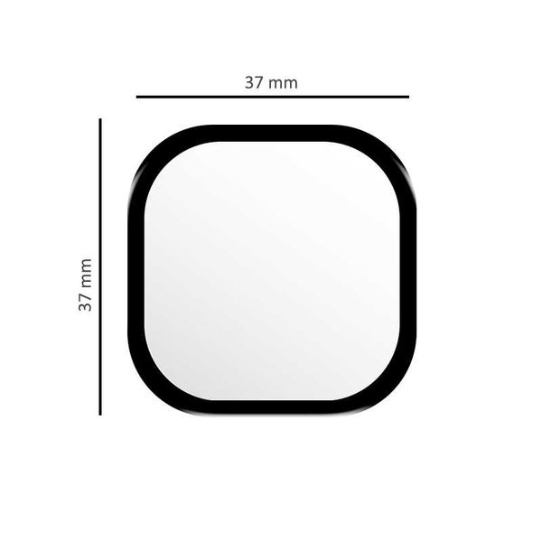 Spacecase Hybrid Glass Fitbit Versa 3 zdjęcie 2