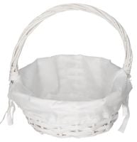 KOSZ WIKLINOWY NA KOMUNIĘ ŚLUB ŚWIĘCONKA