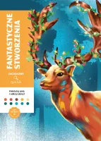 Art Therapy. Kolorowanka Antystresowa. Fantastyczne Stworzenia. Zagadkowe