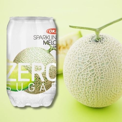 OKF Sparkling Melon Zero Sugar koreański napój melonowy 350ml na Arena.pl