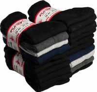 20x PAR Grube skarpety frotte POLSKIE mocne robocze bawełniane frota 41-43