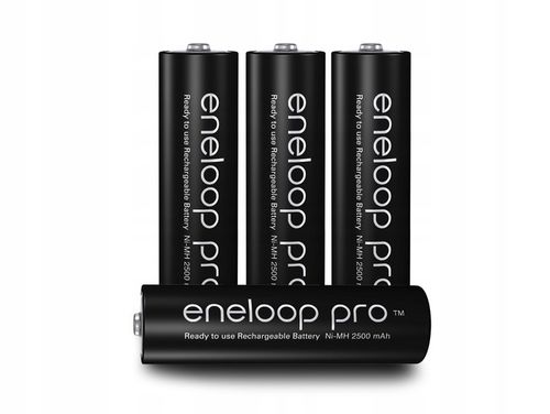4x PANASONIC ENELOOP PRO 2550 mAh R6 AA JAPAN na Arena.pl
