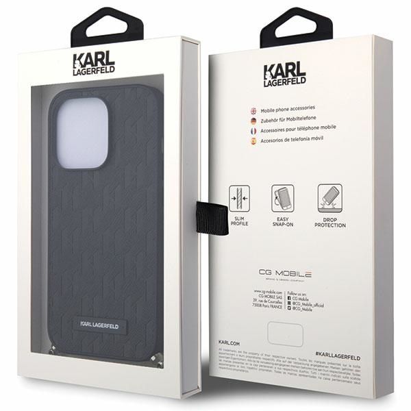 Etui Karl Lagerfeld do iPhone 14 Pro, Czarny zdjęcie 7