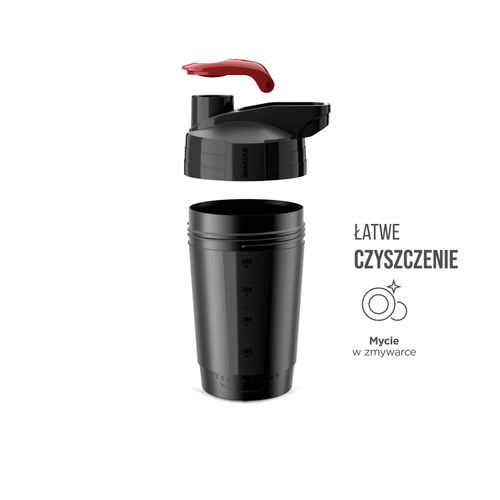SHAKER 400ml - Circle technology SHK005, Czarny na Arena.pl