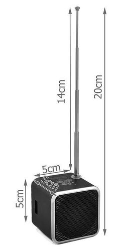 MINI GŁOŚNIK TD-V26 MP3 RADIO na Arena.pl