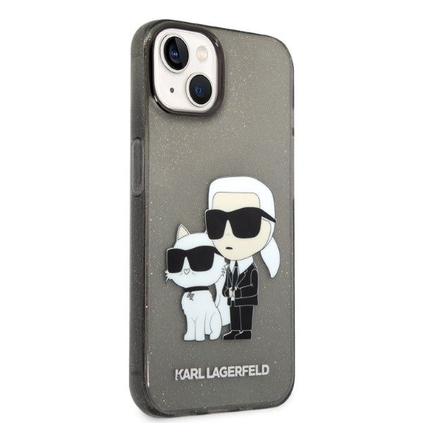 Etui Karl Lagerfeld do iPhone 15 Plus, iPhone 14 Plus, Czarny zdjęcie 4