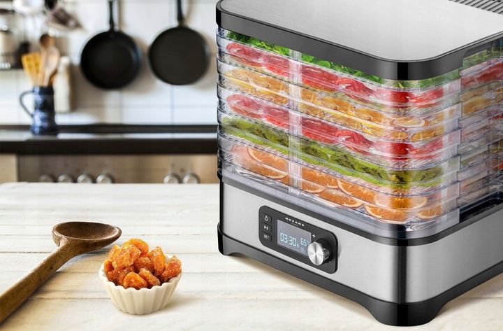 SUSZARKA DO GRZYBÓW OWOCÓW WARZYW ZIÓŁ SPOŻYWCZA AUTOMATYCZNA DUŻA 14,4L zdjęcie 2