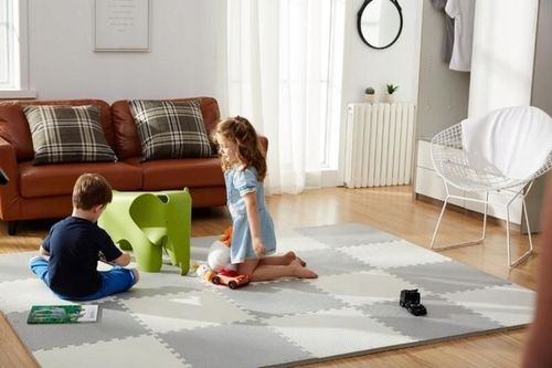 DUŻE PUZZLE PIANKOWE MATA PIANKOWA 180x180 9 SZT. na Arena.pl