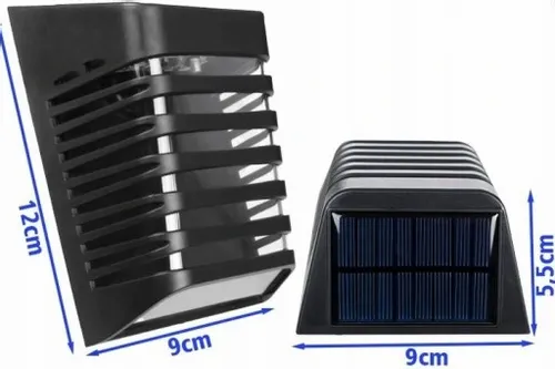 10x Lampka Solarna Elewacyjna LED z Czujnikiem na Arena.pl
