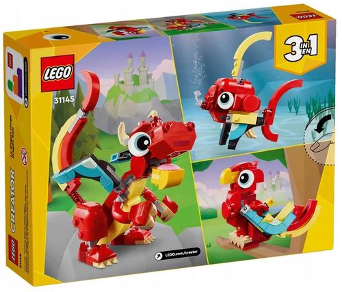 31145 - LEGO Creator - Czerwony smok na Arena.pl