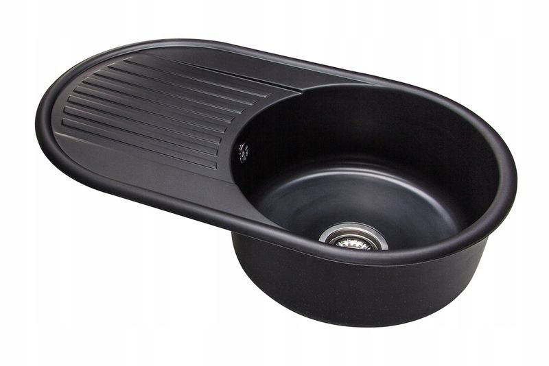 ZLEW ZLEWOZMYWAK GRANIT 8 kolorów 76x44 + SYFON zdjęcie 2