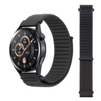 Pasek do Samsung Galaxy Watch 4 5 6 7 40/44/45/46/47mm Classic nylon szary