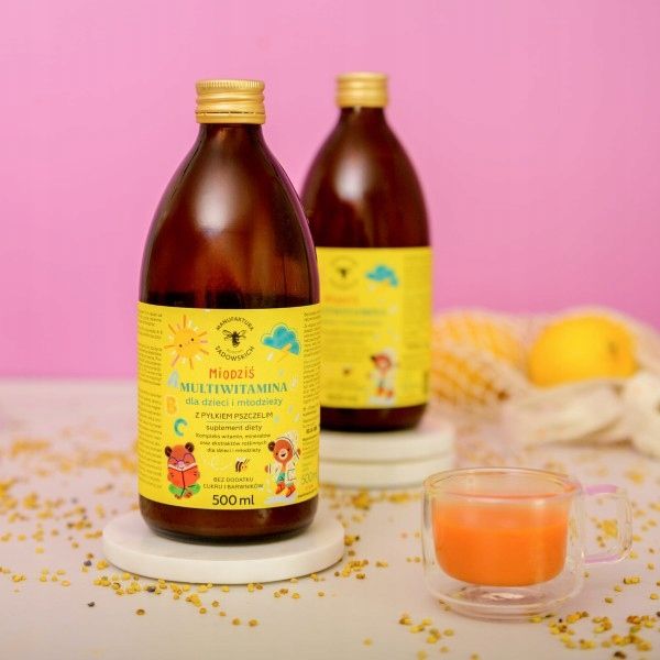 Multiwitamina dla dzieci i młodzieży z pyłkiem pszczelim Miodziś zdjęcie 5
