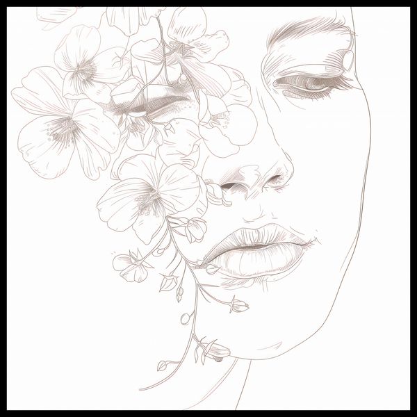 Plakat 60x60cm Kwitnąca Imersja zdjęcie 2