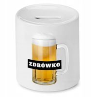 Skarbonka Dla Przyjaciela Zdrówko Prezent Z Nadrukiem Ze Zdjęciem