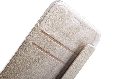 GUESS BOOK IRIDESCENT Apple iPhone X - GOLD na Arena.pl