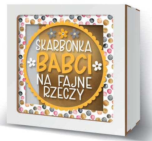 skarbonka Skarbonka Babci 17,5 x 17,5cm na Arena.pl