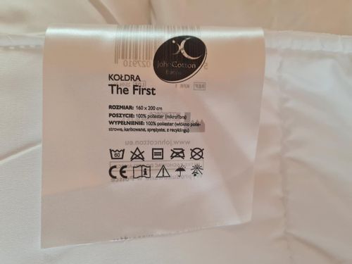 Kołdra antyalergiczna 200x220 medyczna THE FIRST biała na Arena.pl