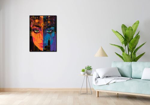 Plakat 60x80cm Cyfrowa Psyche na Arena.pl